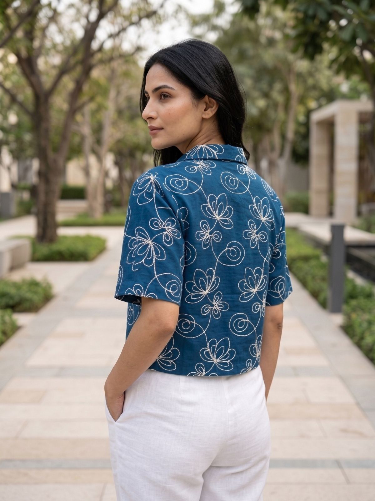 Azure Lotus Bloom