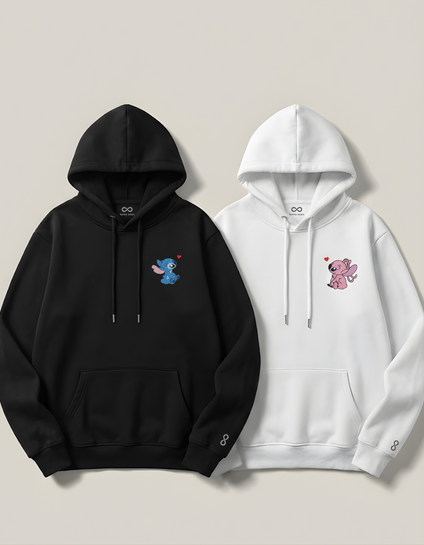 Stitch & Angel Hoodies