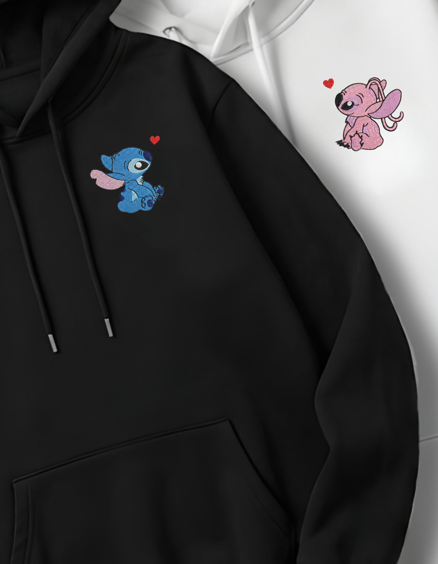 Stitch & Angel Hoodies
